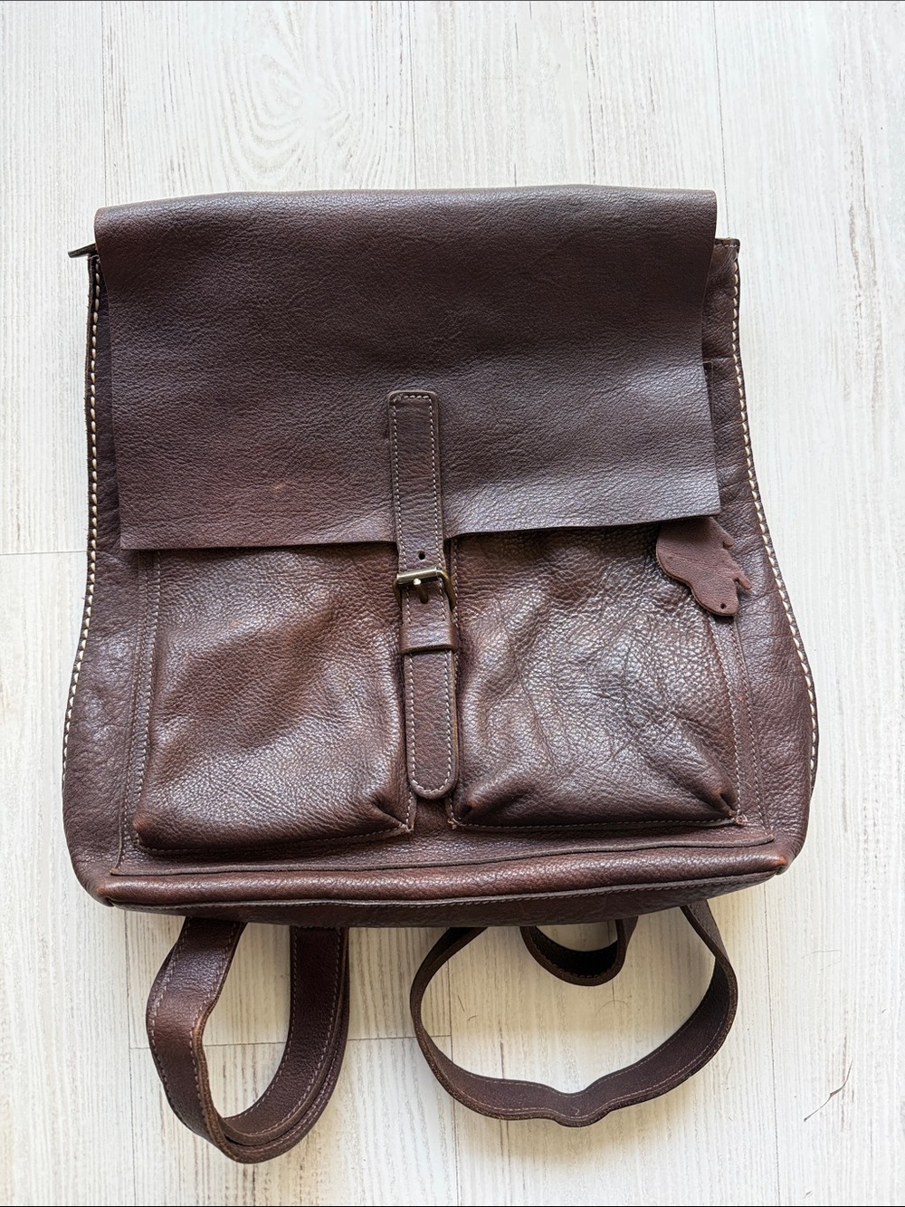 Rare Chocolate Brown Roots Backpack